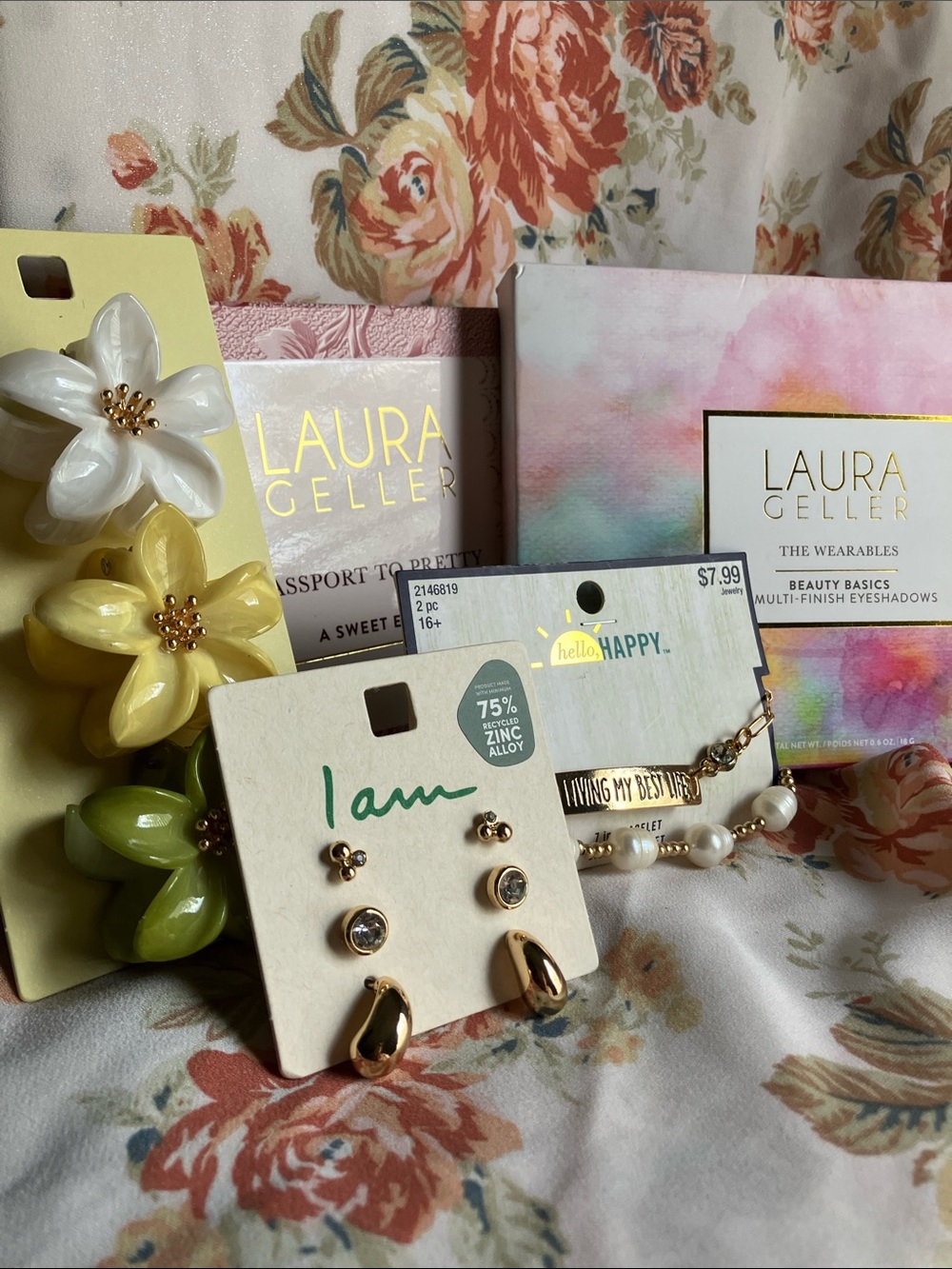 Laura Geller-& Watercolor Multi Eyeshadow Palettes& travel, face, & eye palette